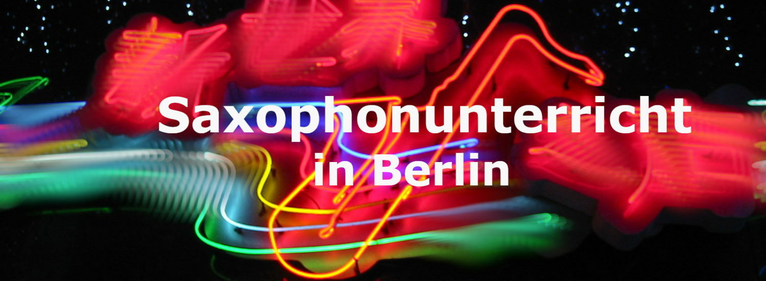 Saxophonunterricht in Berlin